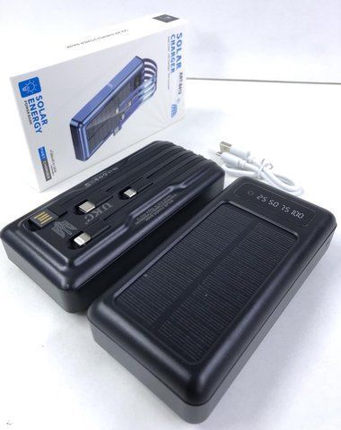 Портативное зарядное устройство на 20000mAh Z 102B ART 8412 /POWER BANK SOLAR (50 шт/ящ) 8412 Z 102 20000 фото