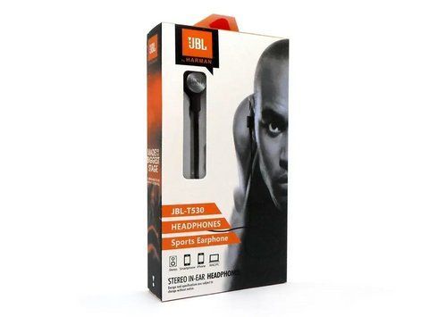 Наушники вакумные с микрофоном T 530/JL 08/ 7163 (500 шт/ящ) 7163 T 530 JL 08 фото