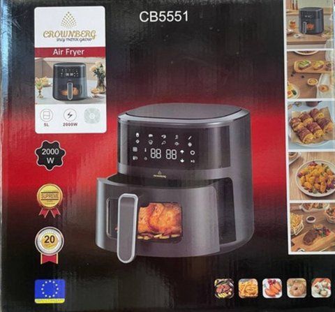 Фритюрниця Crownberg CB 5551 5L 2000 Вт (2) CB 5551 фото