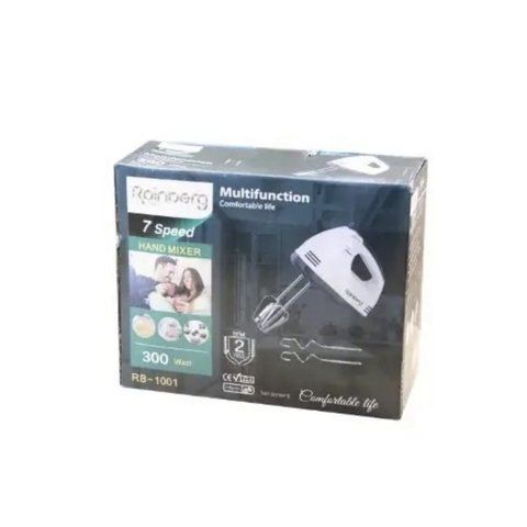 Ручной миксер Rainberg RB-1001 на 5 скоройстей 300W (24 шт/ящ) RB 1001 фото