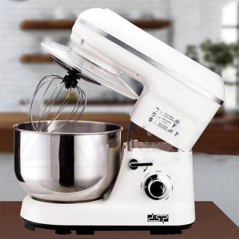 Міксер тістоміс стаціонарний DSP KM 3007 Pro 1200 Вт з металевою чашею (2 шт/ящ) KM 3007 фото