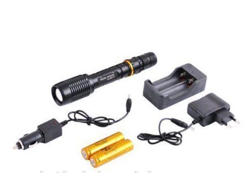 Фонарик Police BL-2804/ 2673 T6 CREE 60000W/ 18650x2 (80 шт/ящ) BL 2804 2673 фото