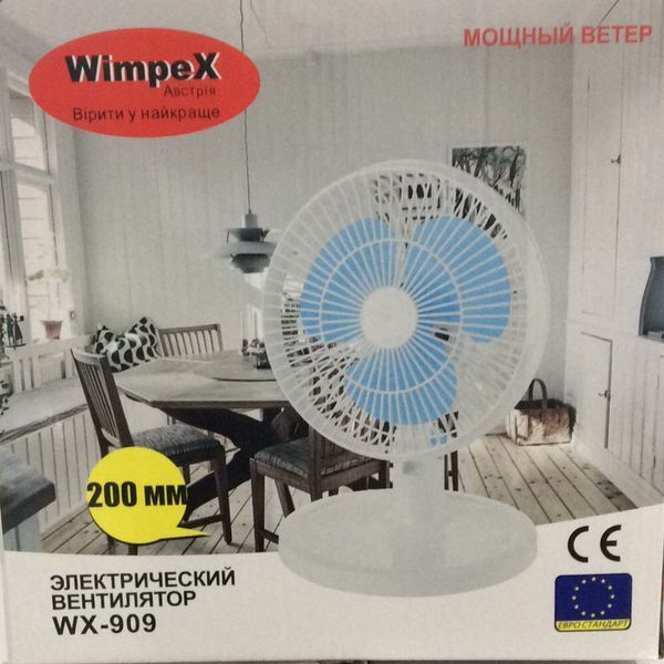 Настольный вентилятор Wimpex WX-909 (12) WX 909 фото