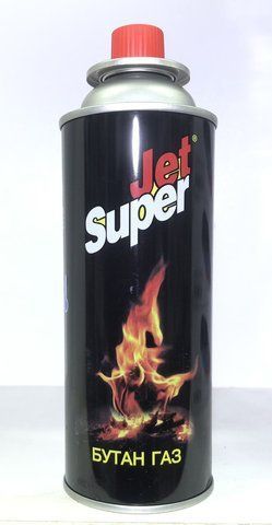 Газ для плит и горелок "Jet Super" турция 220гр. (340мл) (28/4) GAZ JET SUPER 6689 фото