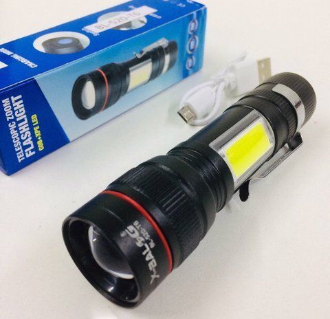 Фонарик Police BL-520/6991 T6 COB,USB (240 шт/ящ) BL 520 T6 6991 фото