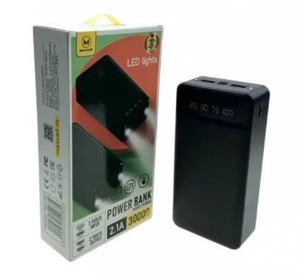 Power Bank MAXCELL PJ0086 30000mAh 2.1A (40) 30000 PJ 0086 фото