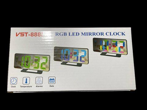 Настольные часы от сети VST-888H RGB/ 9975 (60) VST 888H RGB 9975 фото
