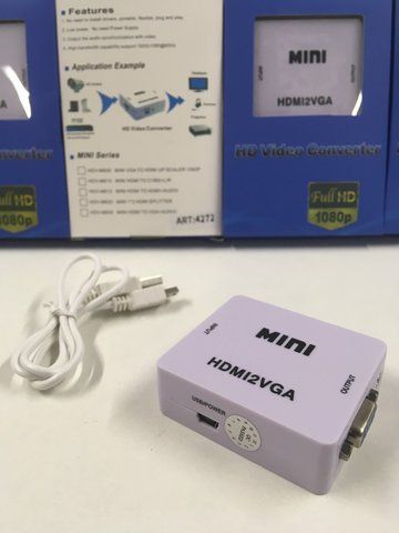 Конвертер HDMI to VGA/ VGA 001 ART-4272 (100 шт) VGA 4272 фото