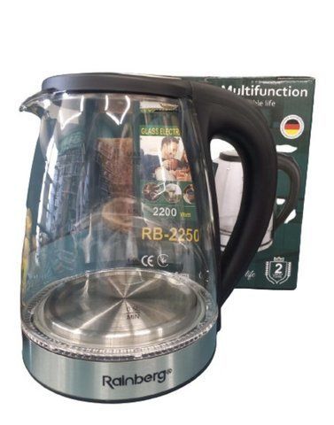 Чайник стеклянный 1,8л Rainberg RB 2250 (12) RB 2250 фото