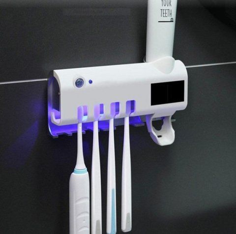 Диспенсер для зубной пасты и щеток автоматический toothbrush sterilizer 7710/ WJ3 (60 шт/ящ) 7710 ZUB WJ 3 JX 5588 фото