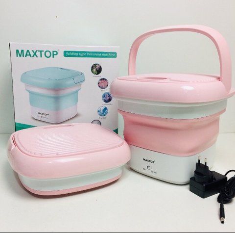 Пральна машина складана переносна силіконова MAXTOP ART-7399/ MP 2690 (10 шт) STIR 7399 MP 2690 фото