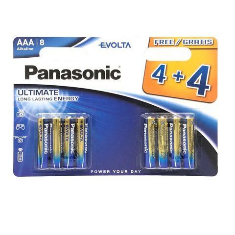 Батарейки Panasonic Evolta Alkaline AAA LR03/ 9226 (8шт.) 9226 Pana lr3 Evolta фото