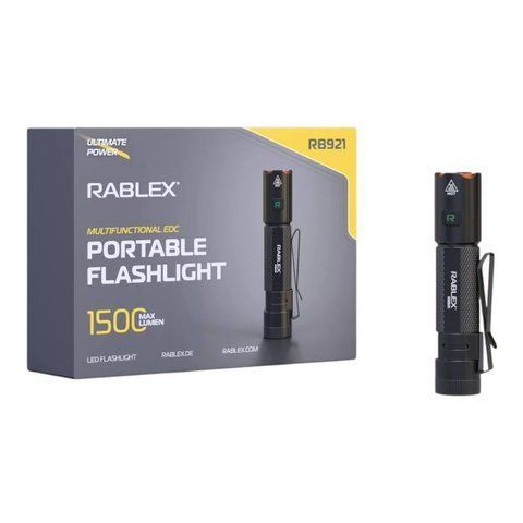Ліхтарик ручний алюмінієвий потужний Rablex RB 921 RB 921 фото