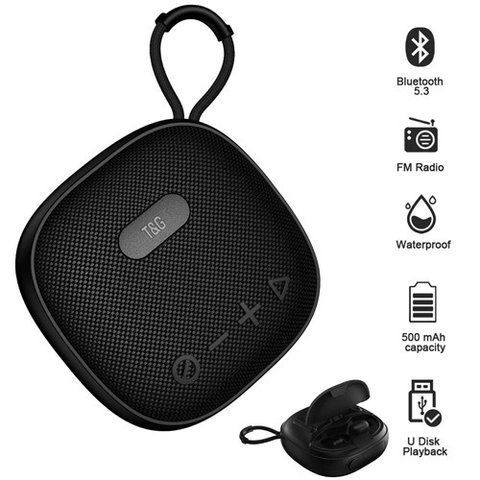 Bluetooth-колонка с наушниками TG813, c функцией speakerphone, радио (60) TG 813 фото