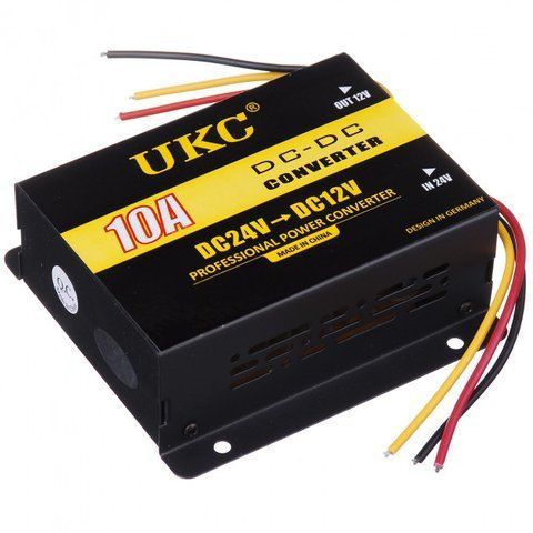 Преобразователь DC/DC 24v-12v 10A (50) 10A 3386 фото