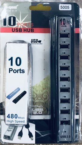 USB разветвитель HUB на 10 PORTS ART-5005 220V (50) HUB 5005 фото
