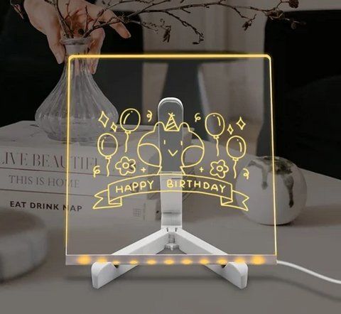 3D Акриловая Светодиодная Доска Для Заметок ART 9259 (60) 3D 9259 фото