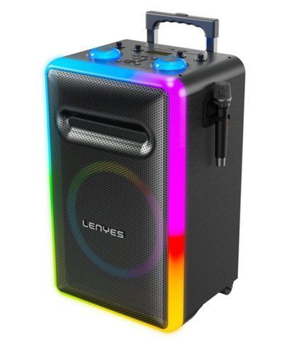 Колонка Bluetooth LENYES BLAST 1 (BT 5.3) 360W RGB TWS 5400mAh (450x740x366мм) BLAST 1 фото