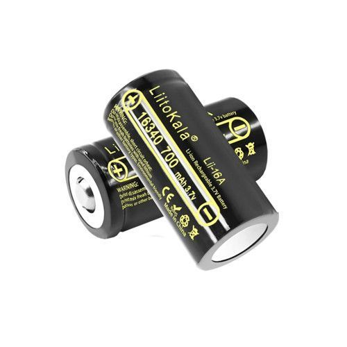 Аккумулятор 16340, LiitoKala Lii-16A, 700mAh (400) Liito 16340 700 фото