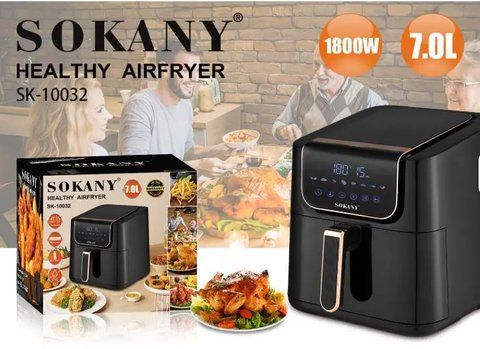 Аерофритюрниця 7л, 1800Вт, Sokany SK-10032 (2) SK 10032 фото