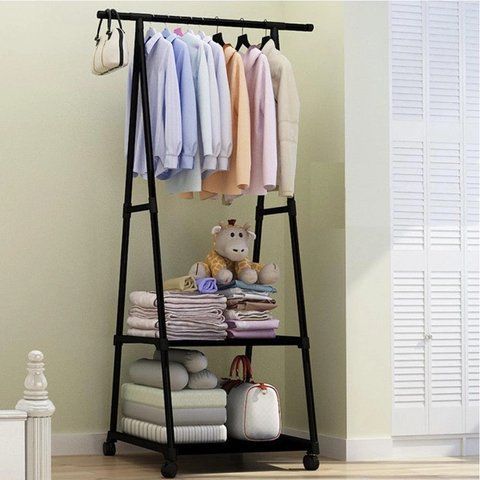 Вiшалка для одягу пересувна The New Coat Rack 365 CR/6056 (20 шт) DOUB COAT RACK 6056 фото